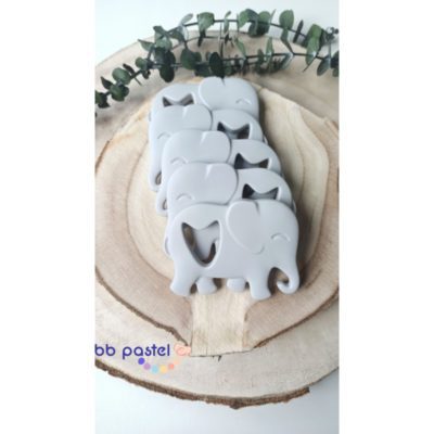 éléphant de dentition silicone