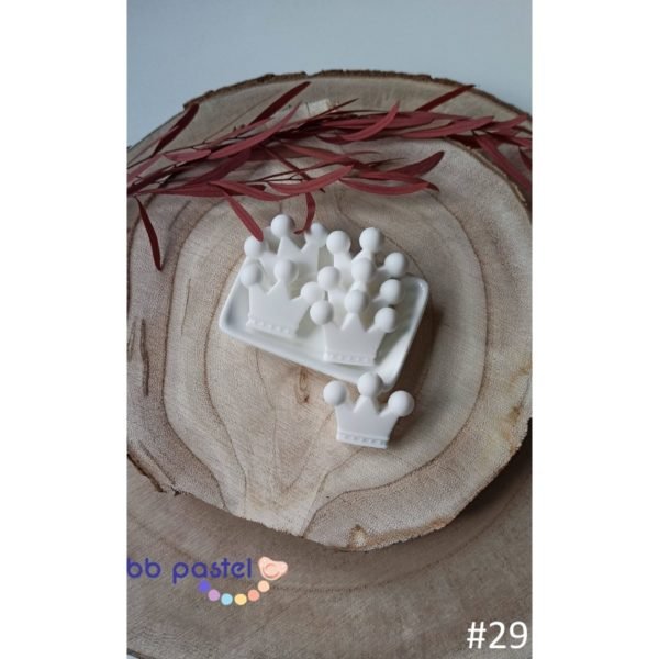 perle couronne silicone