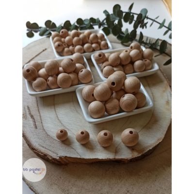 Perles en bois