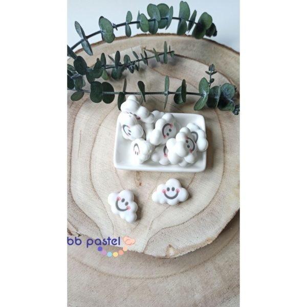 perles nuages silicone