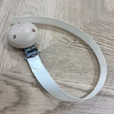 Lot de 10 bases ruban + Clip en bois Ø 35 mm lot de 10